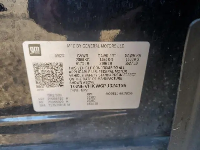 2023 CHEVROLET TRAVERSE LT  