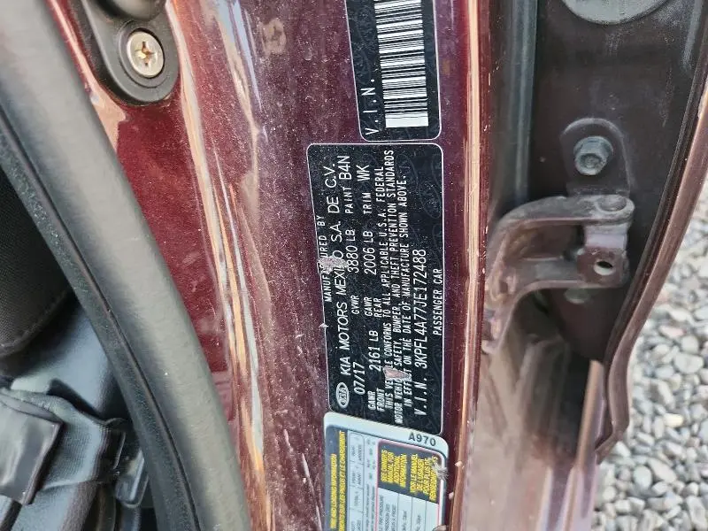 2018 KIA FORTE LX  