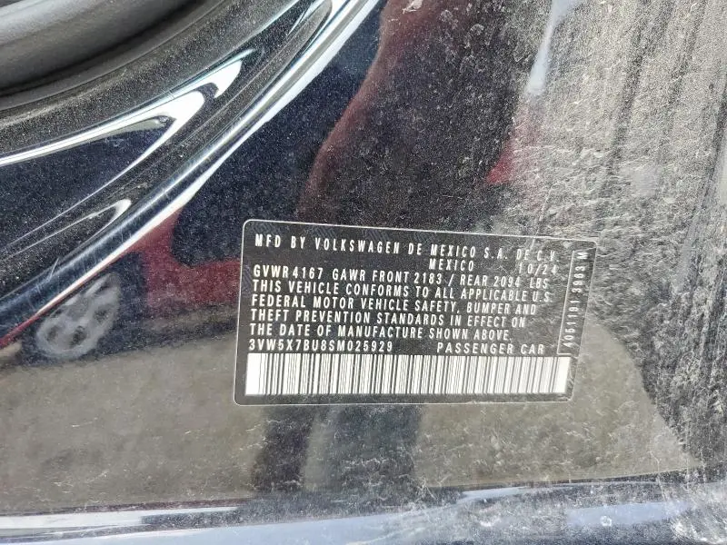 2025 VOLKSWAGEN JETTA S  