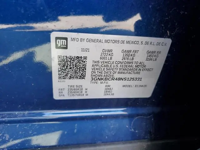 2022 CHEVROLET BLAZER 2LT  