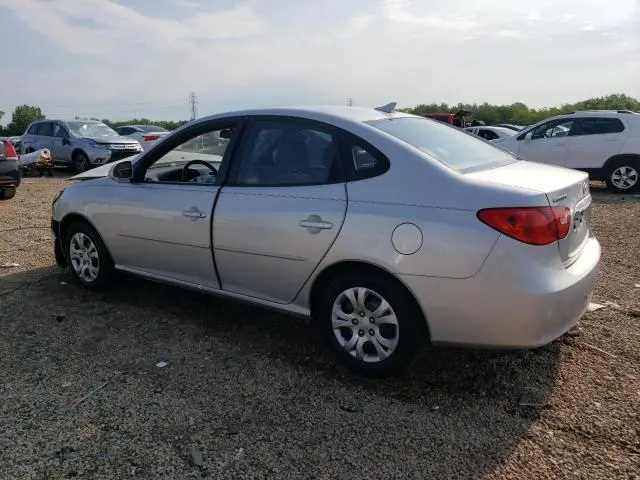 2010 HYUNDAI ELANTRA BLUE  