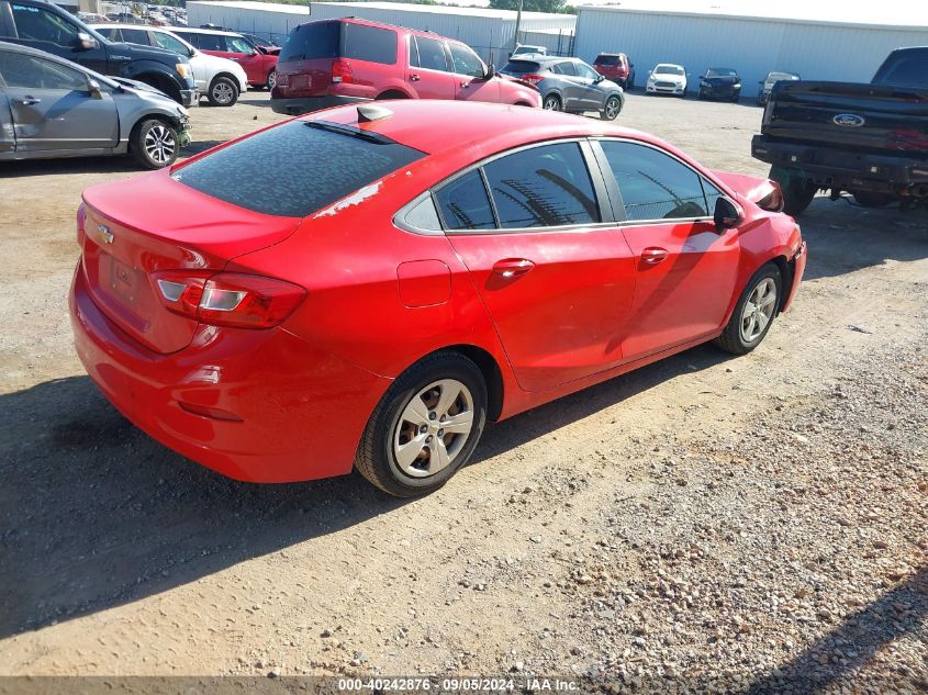 2016 CHEVROLET CRUZE LS AUTO