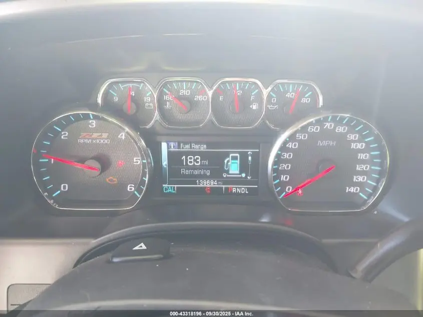 2018 CHEVROLET SILVERADO 1500 2LZ