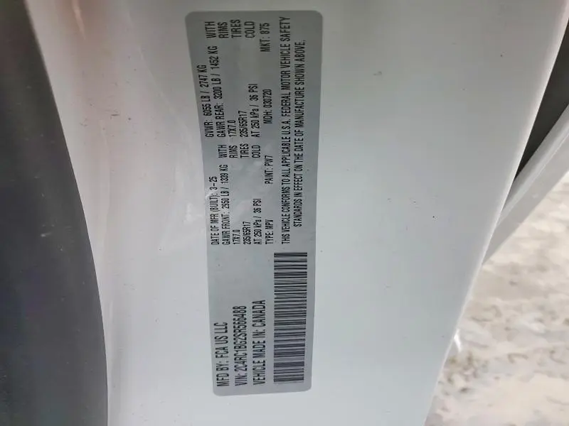 2025 CHRYSLER PACIFICA SELECT  