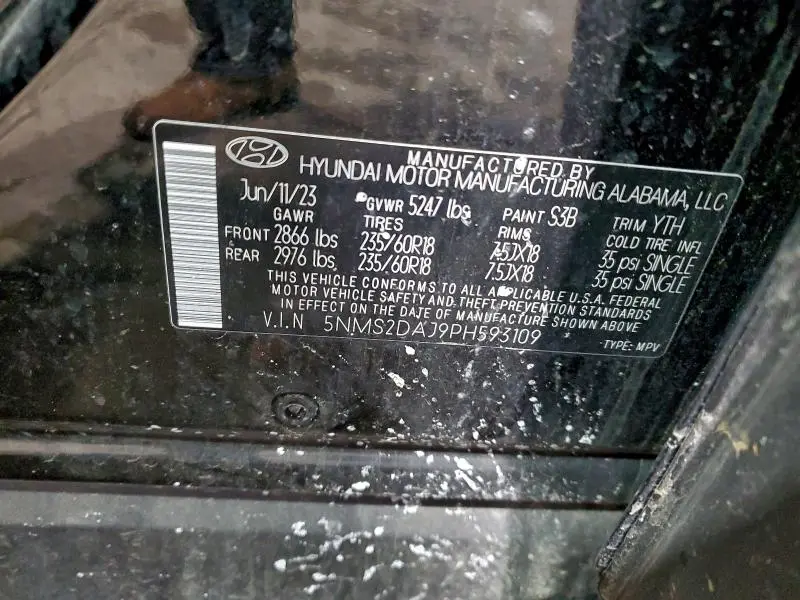 2023 HYUNDAI SANTA FE SEL  