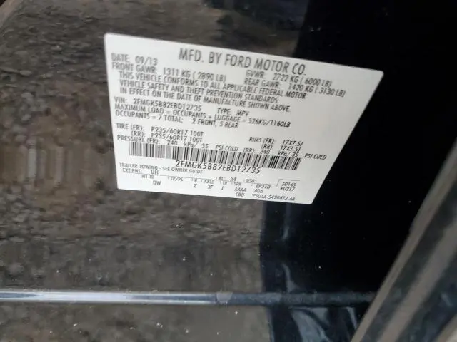 2014 FORD FLEX SE  