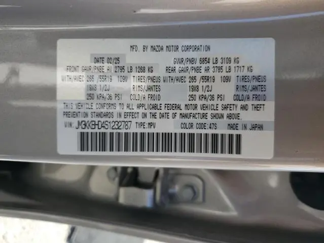 2025 MAZDA CX-90 PREFERRED  