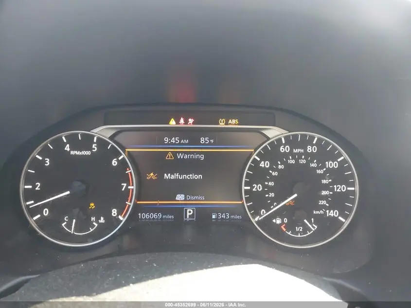 2019 NISSAN ALTIMA 2.5 S