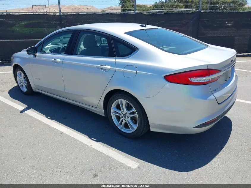 2018 FORD FUSION HYBRID S