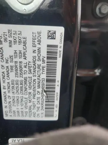 2021 HONDA CR-V EX  
