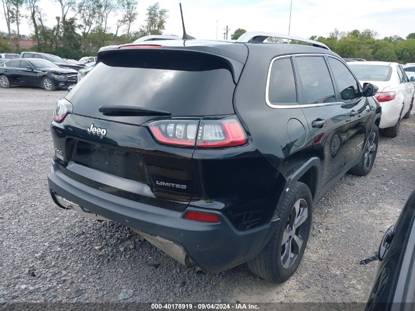 2019 JEEP CHEROKEE LIMITED 4X4