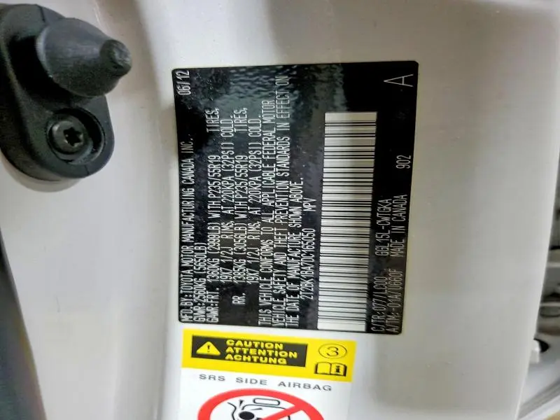 2013 LEXUS RX 350 BASE  