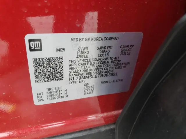 2026 CHEVROLET TRAILBLAZER LS  