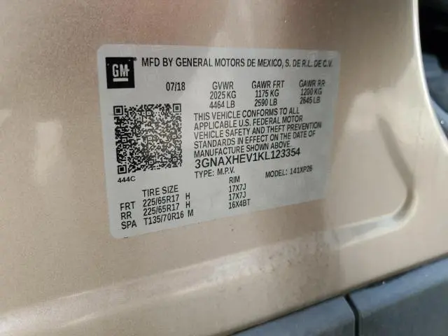 2019 CHEVROLET EQUINOX LS  