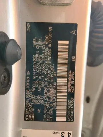 2010 TOYOTA 4RUNNER SR5  