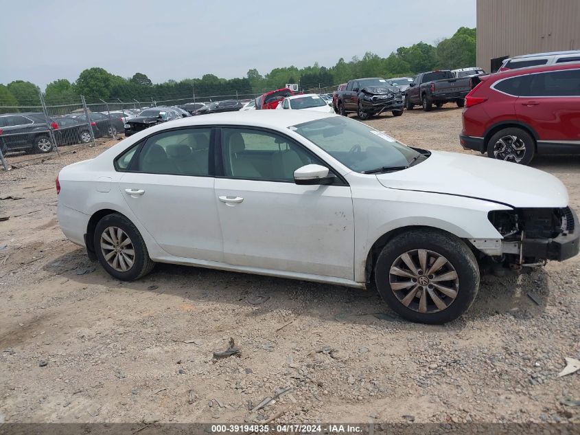 2015 VOLKSWAGEN PASSAT 1.8T WOLFSBURG EDITION