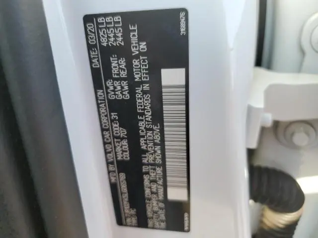 2020 VOLVO S60 T5 MOMENTUM  