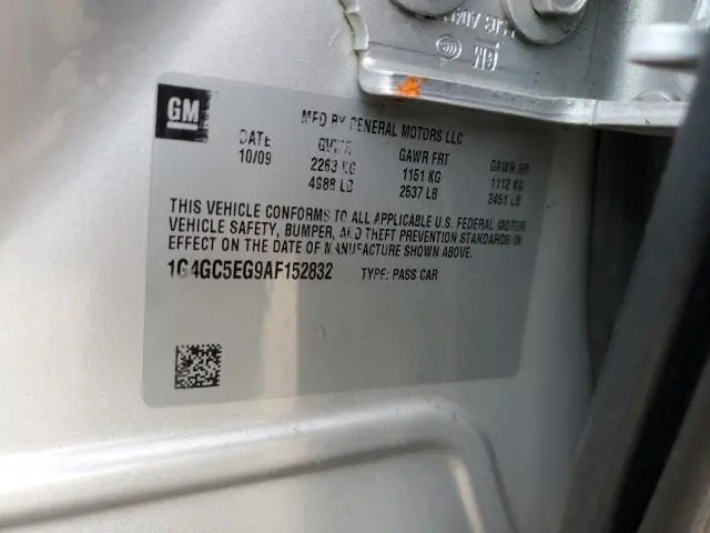 2010 BUICK LACROSSE CXL