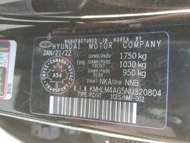 2022 HYUNDAI ELANTRA SEL  