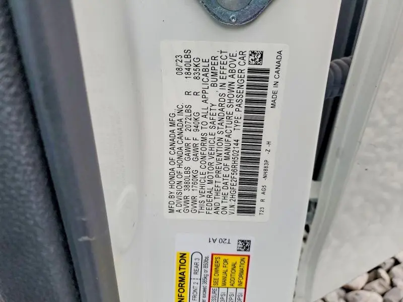 2024 HONDA CIVIC SPORT  