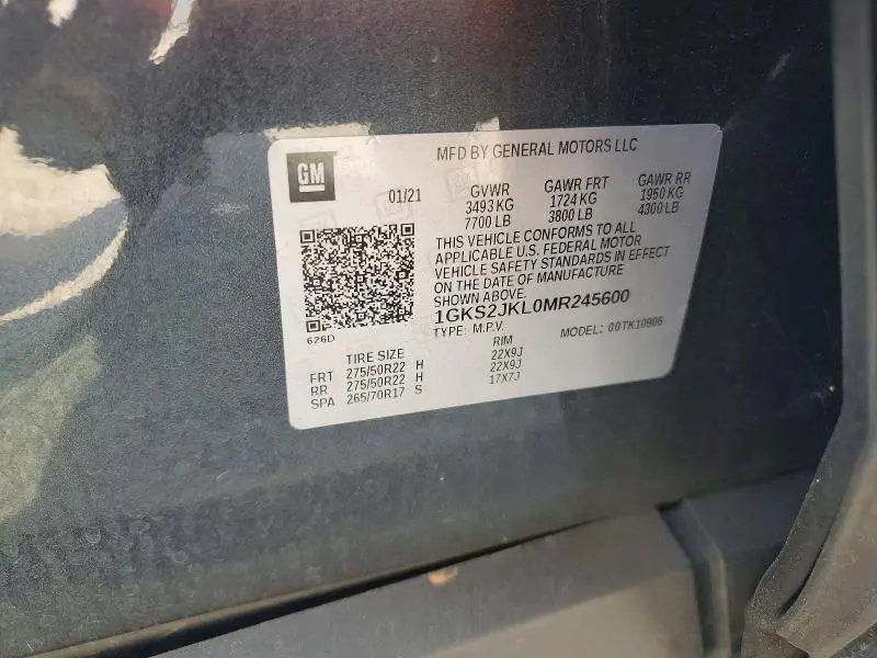 2021 GMC YUKON XL DENALI  