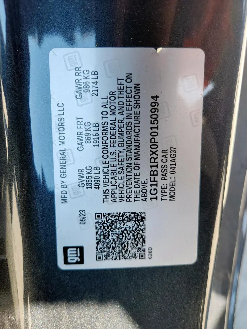 2023 CHEVROLET CAMARO LS  