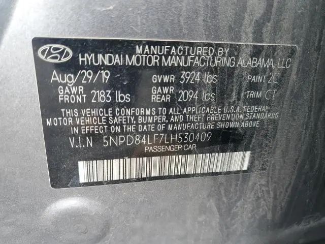 2020 HYUNDAI ELANTRA SEL