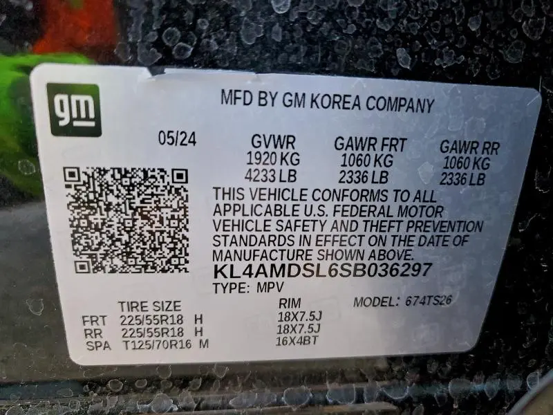 2025 BUICK ENCORE GX SPORT TOURING  