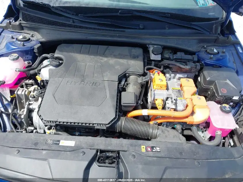 2022 HYUNDAI ELANTRA HYBRID BLUE