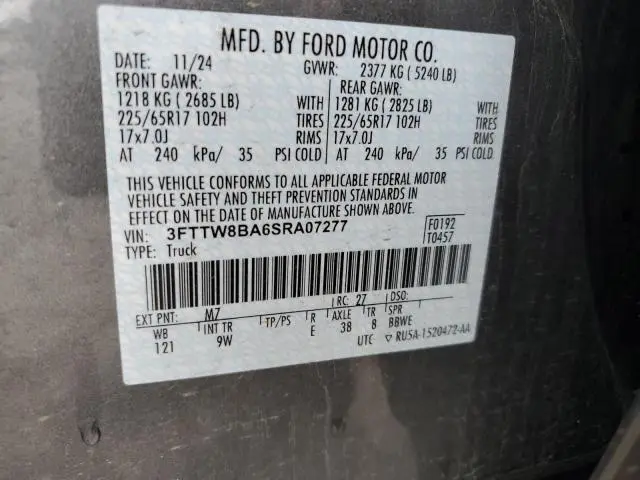 2025 FORD MAVERICK XL  