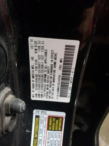 2014 HONDA CR-V EXL