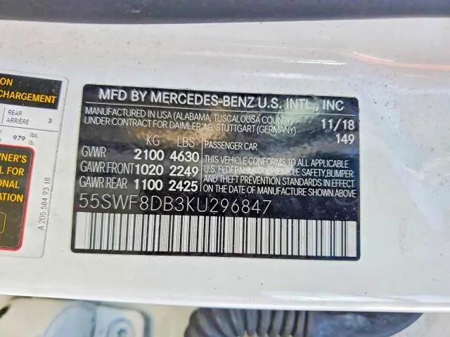 2019 MERCEDES-BENZ C 300  