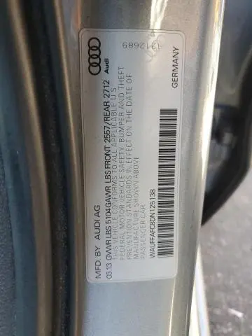 2013 AUDI A6 PREMIUM  