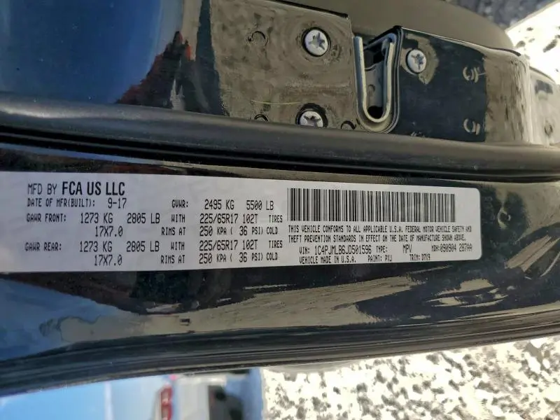 2018 JEEP CHEROKEE LATITUDE PLUS  