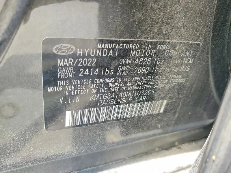 2022 GENESIS G70 2.0T  