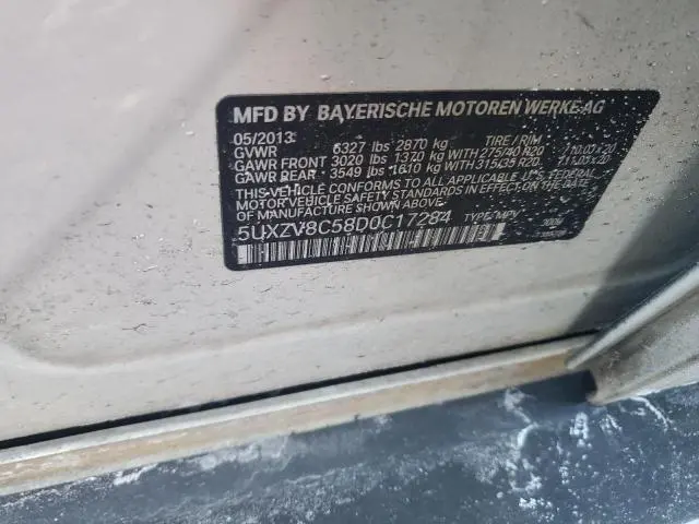 2013 BMW X5 XDRIVE50I  