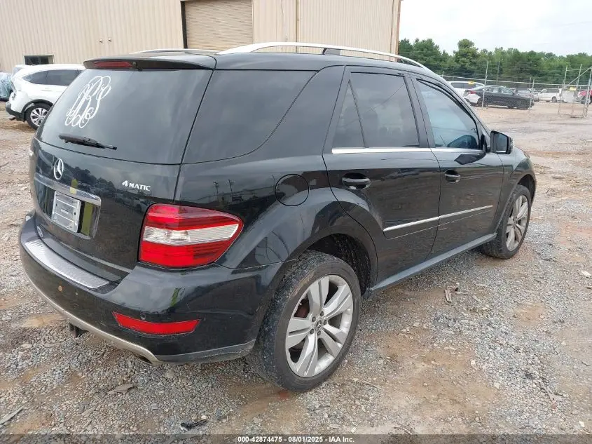 2011 MERCEDES-BENZ ML 350 4MATIC