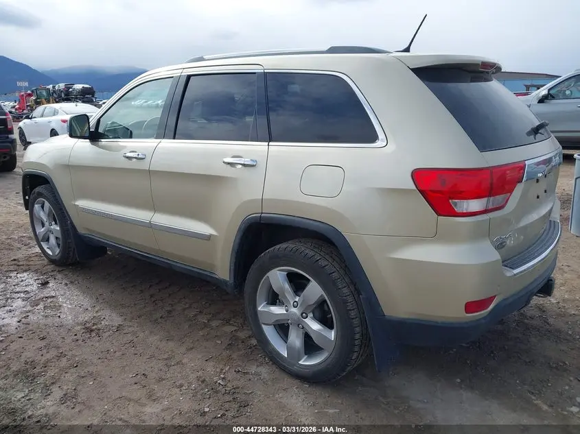 2011 JEEP GRAND CHEROKEE OVERLAND