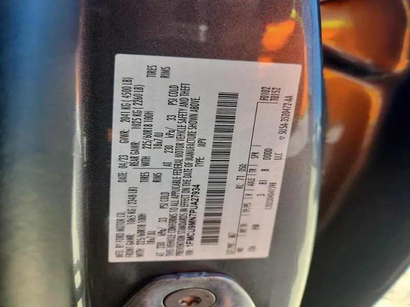 2023 FORD ESCAPE ST LINE  