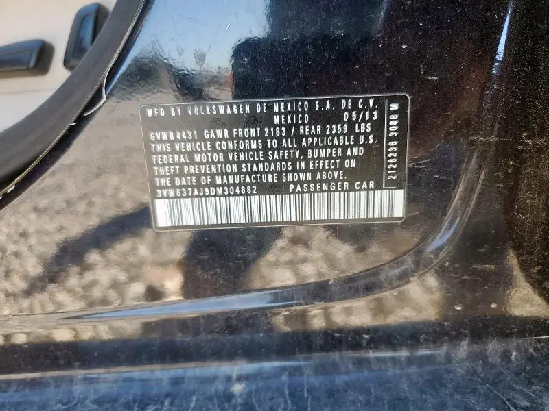 2013 VOLKSWAGEN JETTA HYBRID  