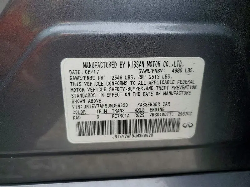 2018 INFINITI Q50 3.0T SPORT  