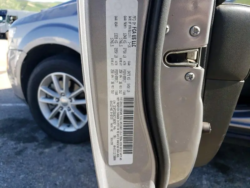 2016 DODGE JOURNEY SXT  