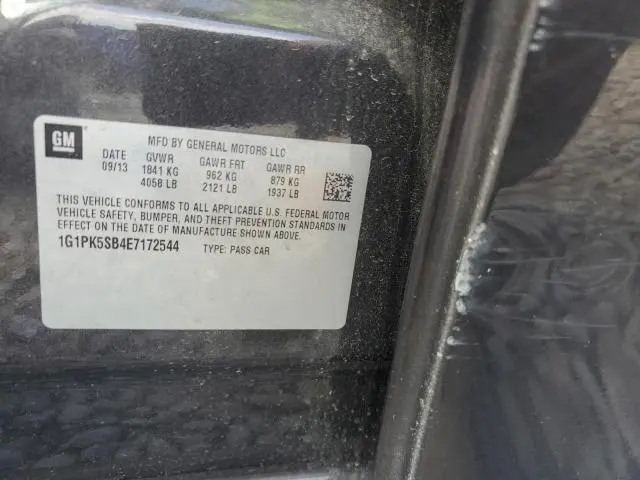 2014 CHEVROLET CRUZE LT  