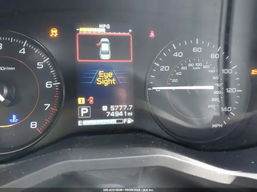 2019 SUBARU CROSSTREK 2.0I PREMIUM