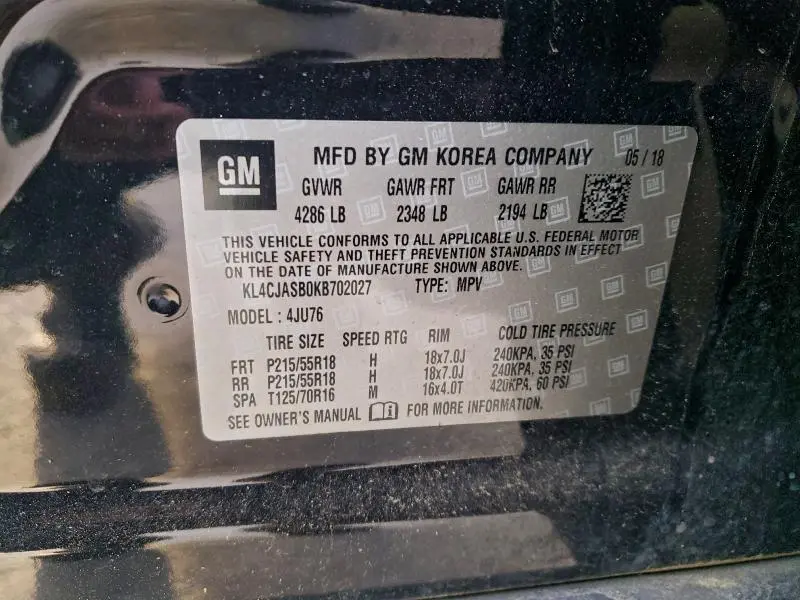 2019 BUICK ENCORE PREFERRED  