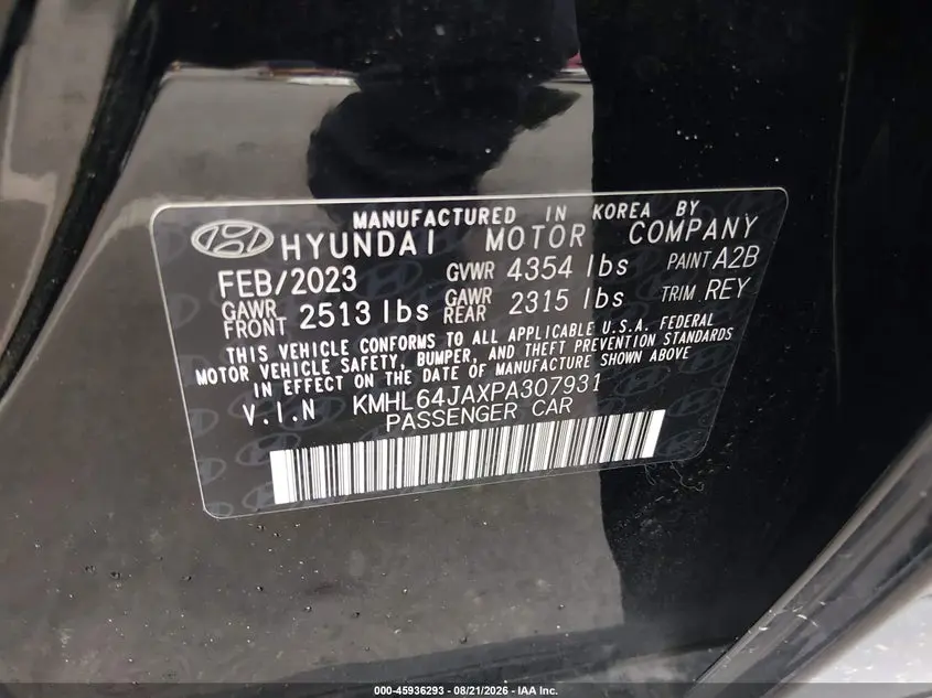 2023 HYUNDAI SONATA SEL