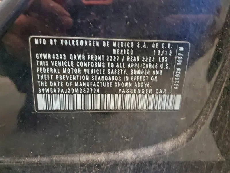 2013 VOLKSWAGEN JETTA GLI  