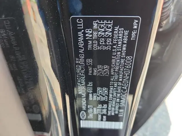2022 HYUNDAI TUCSON SEL  