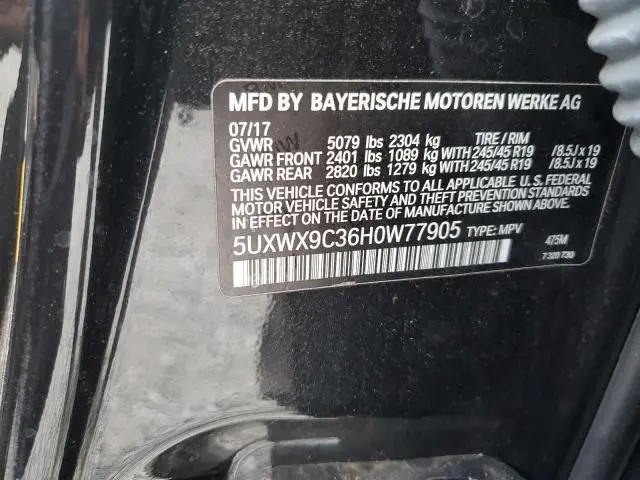 2017 BMW X3 XDRIVE28I  