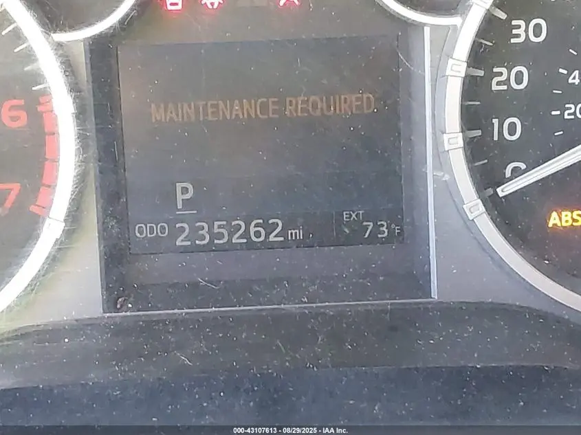 2016 TOYOTA TUNDRA SR5 4.6L V8